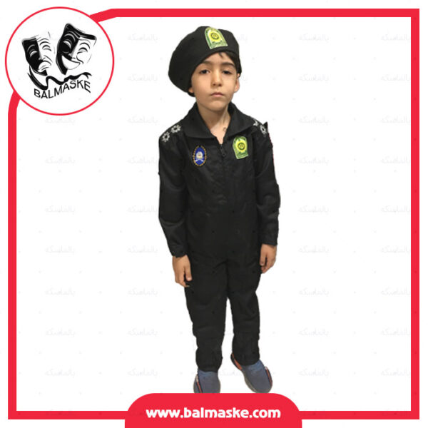 لباس پلیس یگان ویژه بچگانه (نوپو) بدون لوازم