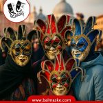 ماسک ونیز - مدل آرلکینو - تصویر 9